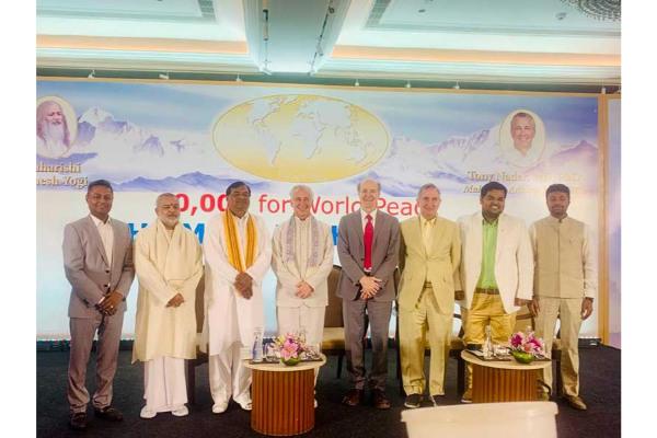 An assembly of 10,000 Siddhas and Yogic Flyers is organised by Global Union of Scientists from 29th December 2023 to 12th January 2024 in Kanha Shanti Vanam, Hyderabad Telangana. A press conference was organised on 27th December in Delhi
