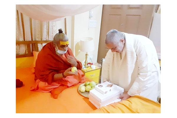 Got blessings of Shankaracharya Maharaj Ji